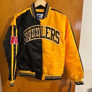 Pittsburgh Steelers Jacket Womens Small Starter